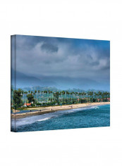 Night Hunt Unwrapped Canvas Wall Art Multicolour 14 x 18inch