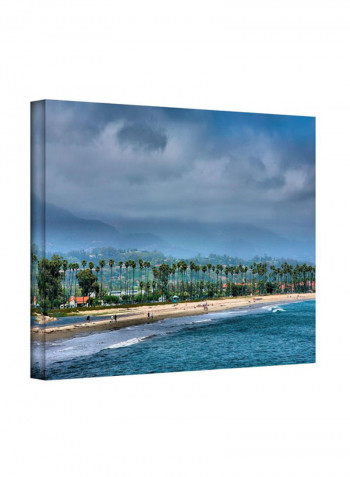 Night Hunt Unwrapped Canvas Wall Art Multicolour 14 x 18inch