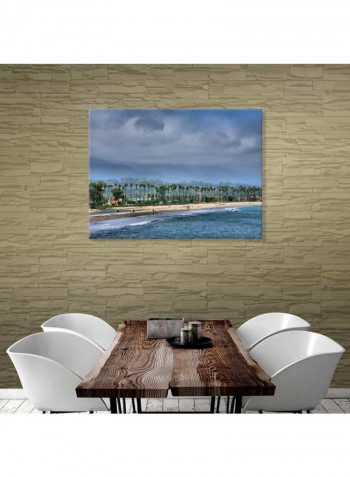 Night Hunt Unwrapped Canvas Wall Art Multicolour 14 x 18inch