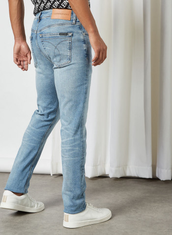 Tapered Slim Jeans Denim Medium