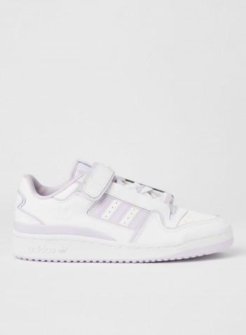 Forum Plus Sneakers Cloud White/Cloud White/Purple Tint