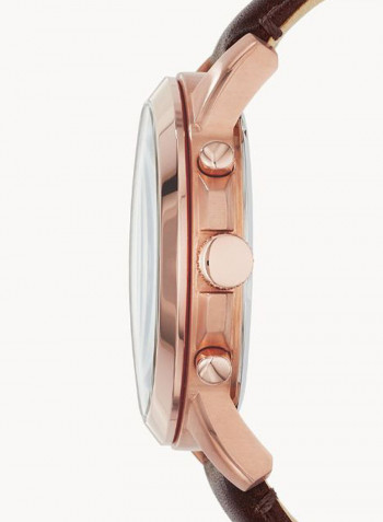 Men's Leather Analog Watch FS5068