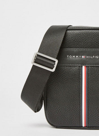 Downtown Mini Reporter Bag Black