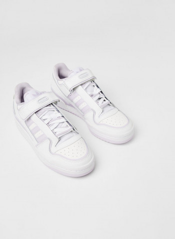 Forum Plus Sneakers Cloud White/Cloud White/Purple Tint