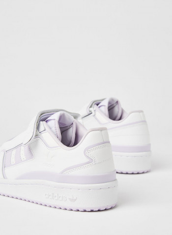Forum Plus Sneakers Cloud White/Cloud White/Purple Tint