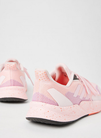 X9000L2 Running Shoes Fresh Candy/Fresh Candy/Solar Red