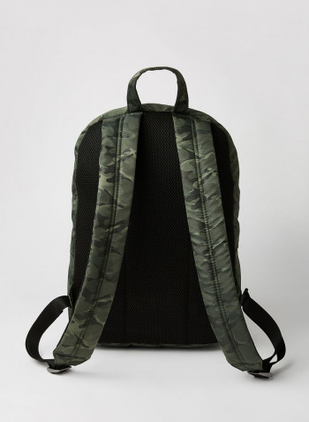 Camouflage Pattern Backpack Olive