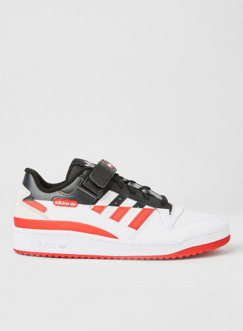 Forum Low Premium Sneakers Core Black/Cloud White/Vivid Red