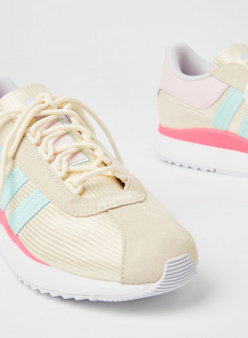 SL Andridge Sneakers Cream White/Clear Mint/Clear Pink