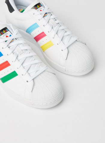 Superstar Sneakers White/Blue/Green