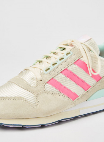 ZX 500 Sneakers Cream White/Solar Pink/Clear Pink