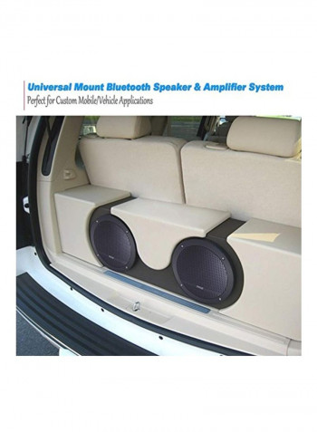 2-Piece Bluetooth Marine Grade Flush Mount Speakers