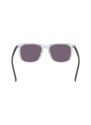 Men's Fullrim Injected Modified Rectangle Sunglasses - Lens Size: 55 mm