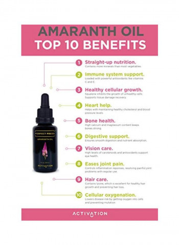 Amaranth Seed Oil 1ounce