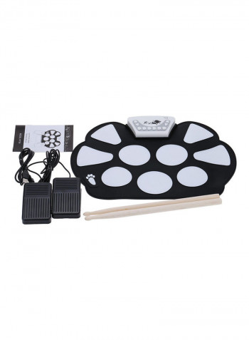 Electronic Drum Pad Kit with Sticks