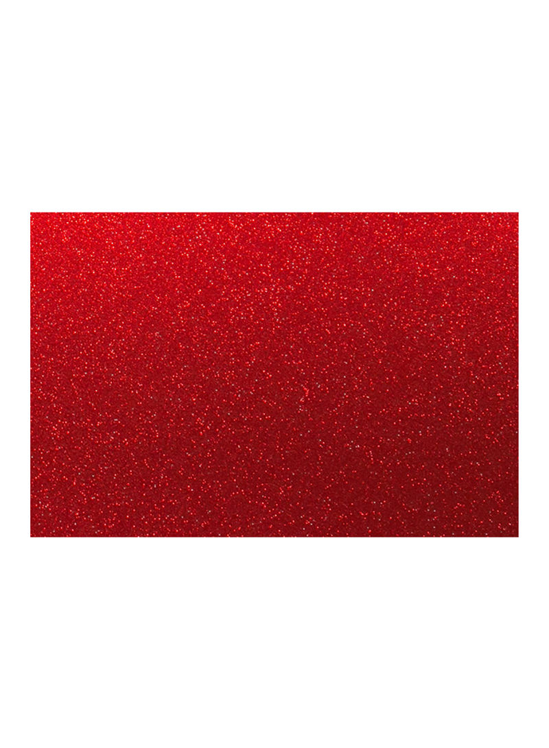 Sand Shimmer Paper Red