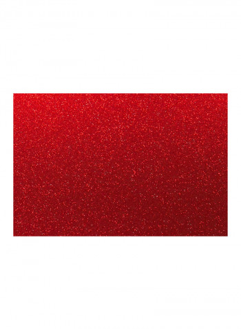 Sand Shimmer Paper Red