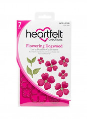 7-Piece Flowering Dogwood Dies Set Pink/Green