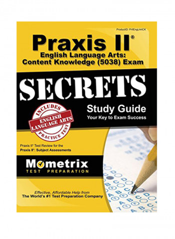 Praxis II English Language Arts: Content Knowledge (5038) Exam Secrets Study Guide Paperback