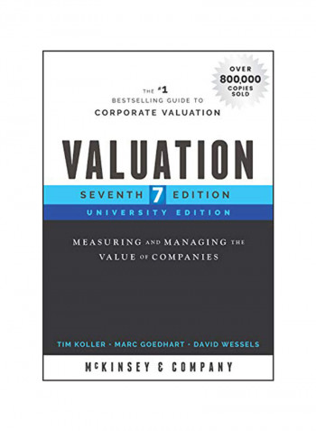 Valuation: Measuring And Managing The Value Of Companies, University Edition Paperback English by McKinsey & Company Inc