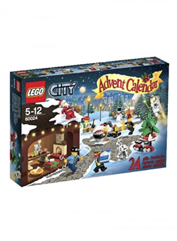 24-Piece City Advent Calendar Building Sets 60024