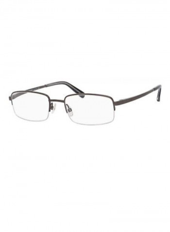 Men's Rectangular Eyeglasses - Lens Size: 53 mm
