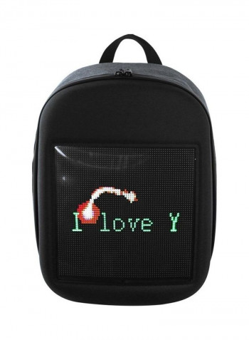 DIY Wireless LED Walking Advertising Backpack 45 x 35سم