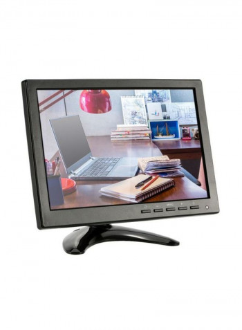 Security IPS Monitor With Remote Control Black