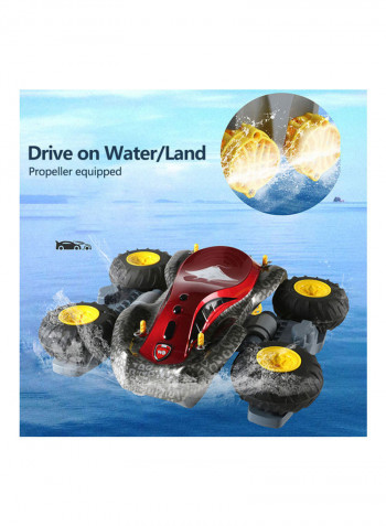 Amphibious Stunt Car With Remote Control