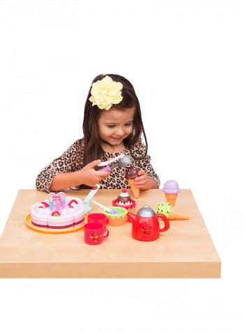 Kitchen Tea Toy Set With Storage Box