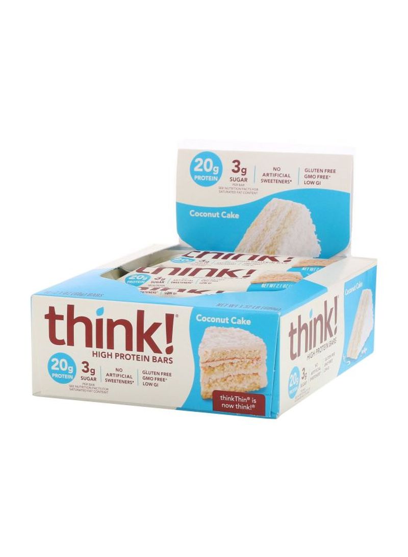 Pack Of 10 High Protein Bar - Coconut Cake