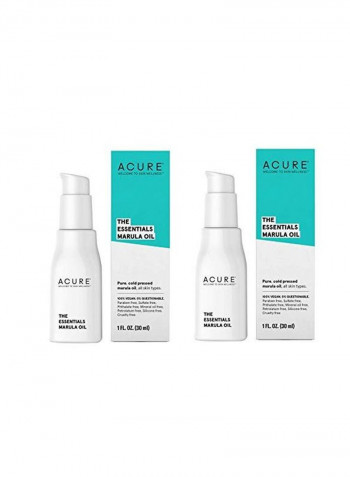 2-Piece The Essentials Marula Oil Set 1ounce