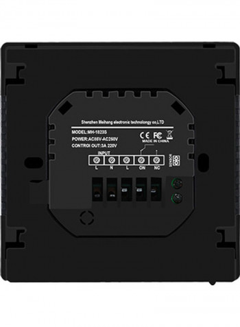 Wi-Fi Smart Thermostat Black