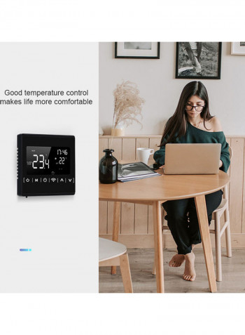 Wi-Fi Smart Thermostat Black