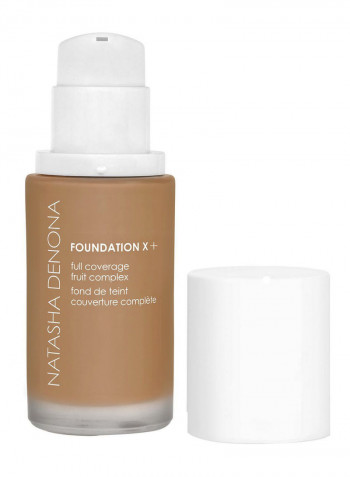 X + Full Coverage Liquid Foundation Brown