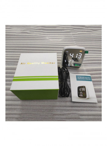 Air Quality Monitor Black/Silver