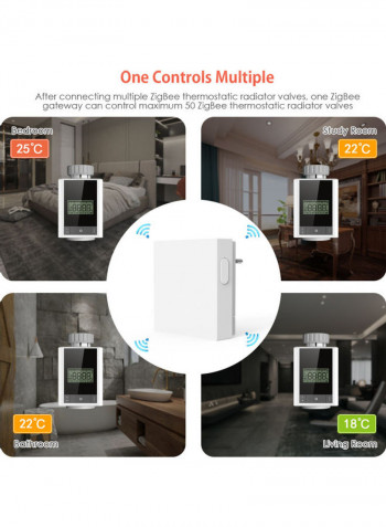 ZigBee Thermostatic Radiator Multicolour