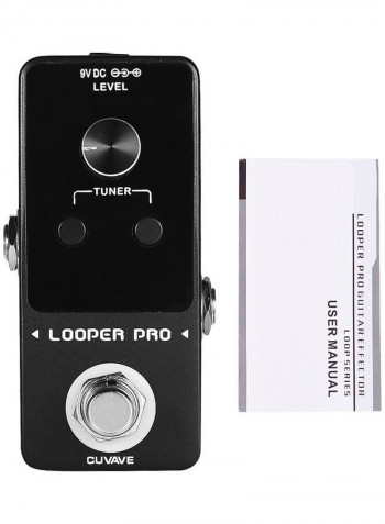 Electric Guitar Looper Effect Pedal