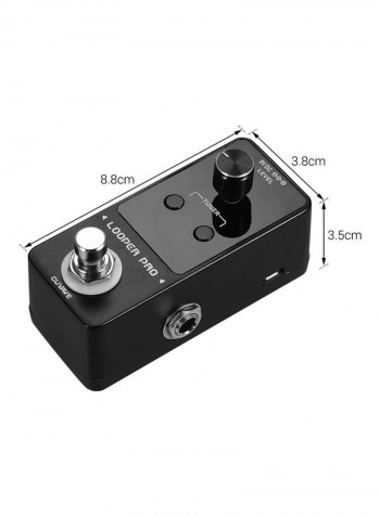 Electric Guitar Looper Effect Pedal