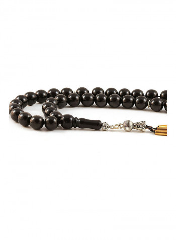 Jet Stone (Black Amber) Prayer Beads