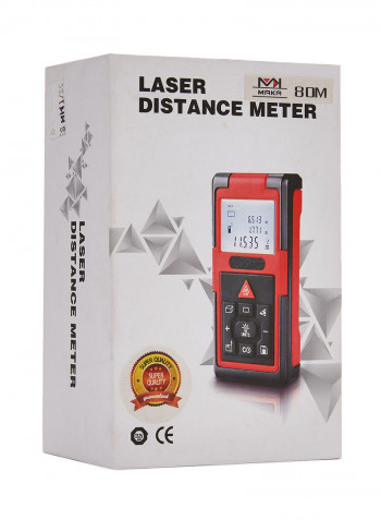 Laser Distance Meter Multicolour 80meter