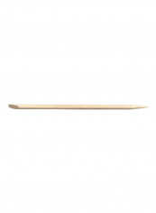 100-Piece Birchwood Cuticle Stick With One End Bevel And One End Point Beige