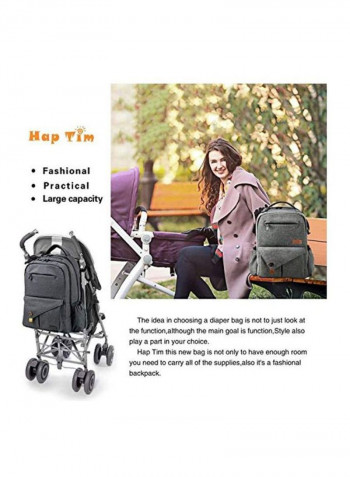 2-Piece Multi-Function Diaper Bag Set