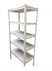 Bottle Storage Shelf Rack Off White
