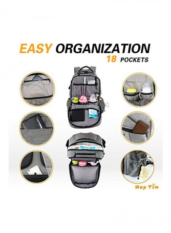 Multi Function Diaper Bag With Pad