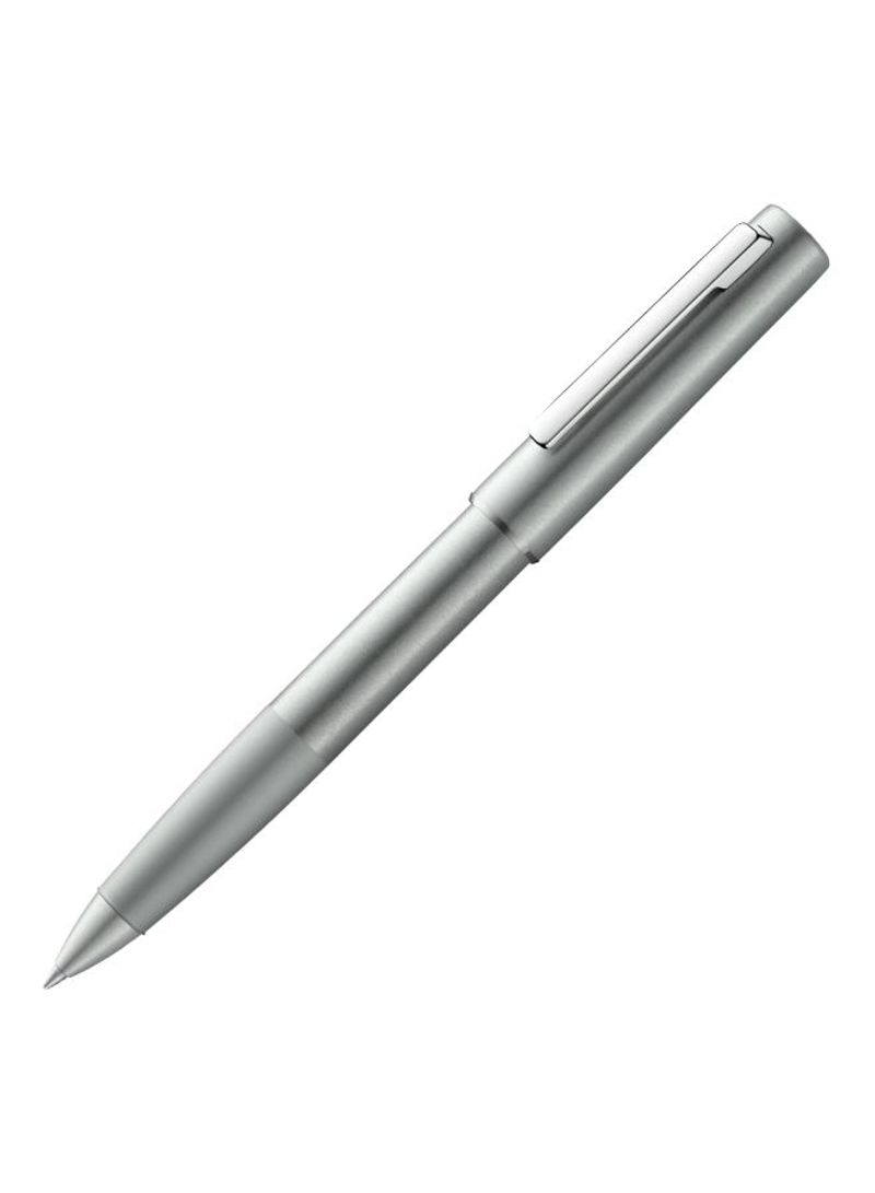 Aion Roller Ball Pen Silver Olive
