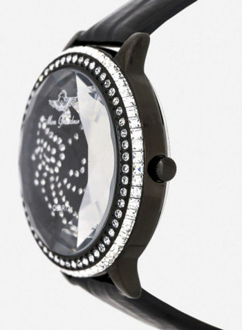 Women's Crystal Studded Analog Watch GR-IN82322C