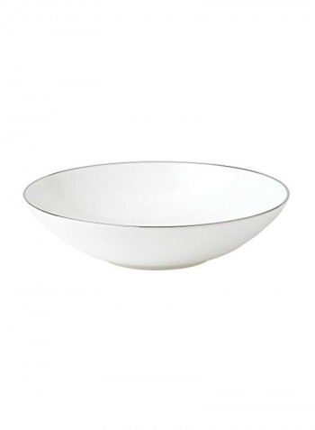 Platinum Soup Plate White 9inch
