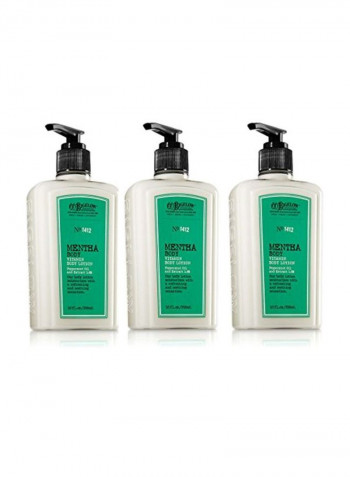 3-Piece Mentha Body Vitamin Lotion 10ounce