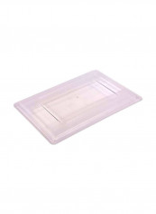 6-Piece Stackable Food Storage Container Set White 26.5x19.2x1.3inch